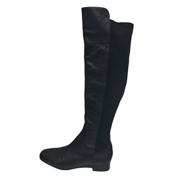 Louise Et Cie Lo- Andora Minimalist Boho Goth Over The Knee Boots Siz 8.5 Black - Picture 6 of 13